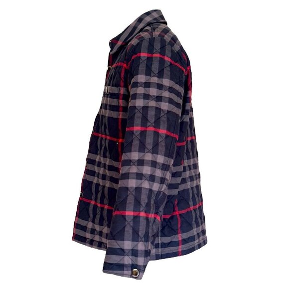 Burberry Forres Men's Navy IP Check Organic Cotton Jacket, Runs large, S, M, L - Picture 8 of 12